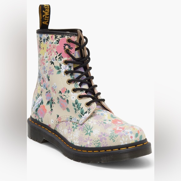 Dr. Martens Shoes - Dr. Martens 1460 Floral Lace-Up
Boot (Women)